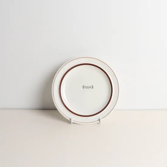 집들이선물 시라쿠스 메이플 플레이팅 접시 1개, 15cm, 라인브라운
