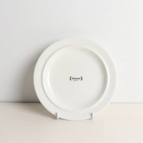 집들이선물 시라쿠스 메이플 플레이팅 접시 1개, 17.5cm, 화이트
