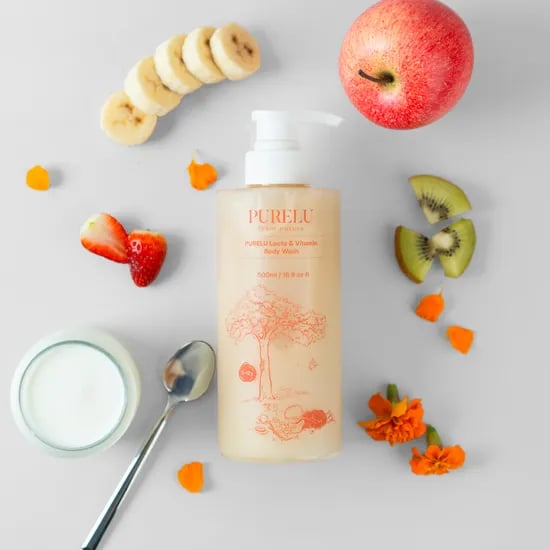 퓨어루 락토 비타민 키즈바디워시 유기농 단백질 유아어린이 약산성바디클렌저 500ml, 1개