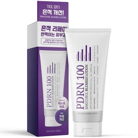 살림백서 제로 PDRN 바쿠치올 로션 100ml 블래미쉬 피부흔적 케어 연어 주름개선 탄력