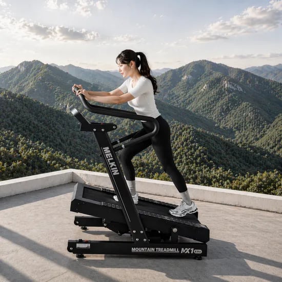 멜킨 런닝머신 MX1 엘리트 마이마운틴 트레드밀 인클라인 산악 경사 인터벌 가정용 워킹패드