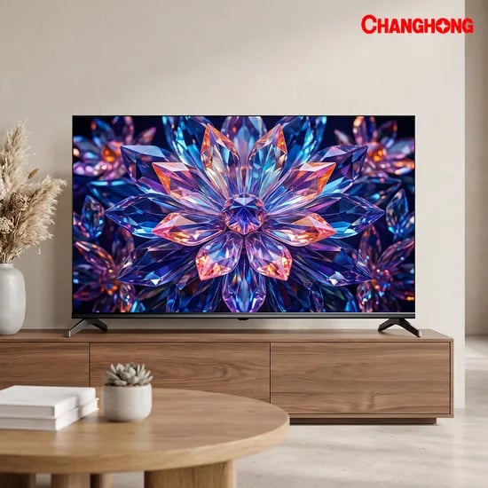 창홍 스마트 TV 구글 5.0 4K UHD 120hz 108cm(43인치), 본체
