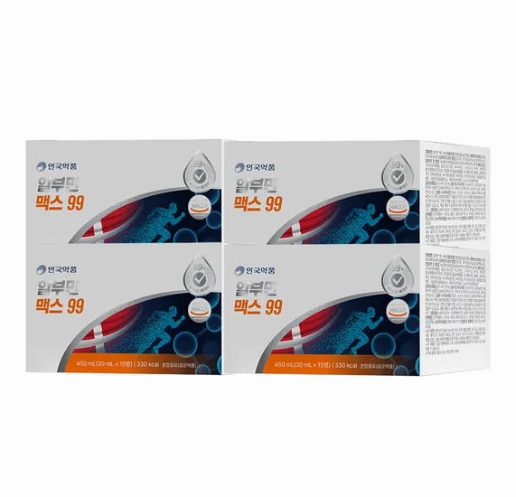 안국약품 덴마크산 알부민 맥스 99 15개입, 4개