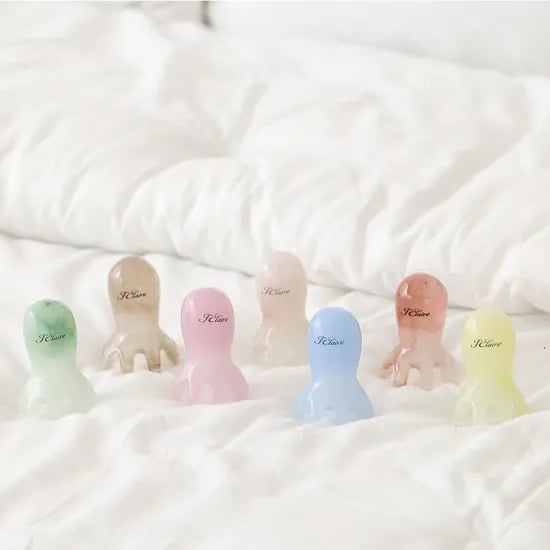 1+1+1 제이끌레르 문어 두피 괄사 마사지기 바디 림프 경락