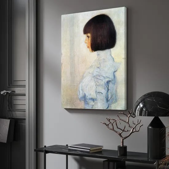 구스타프 클림트 인테리어 그림 액자 포스터 명화 Portrait Helene Klimt