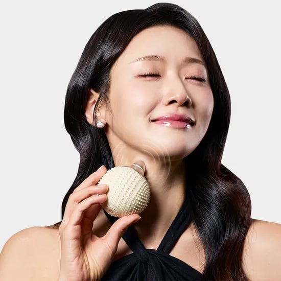 휴플러스 밤송이 괄사 근막 리프팅 림프 순환 진동 온열 얼굴 이중턱 승모근 마사지기