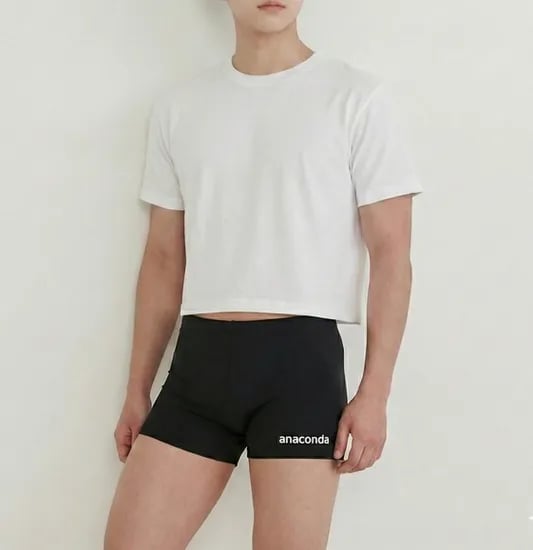 주니어 무봉제 드로즈 남자 속옷 남성 팬티