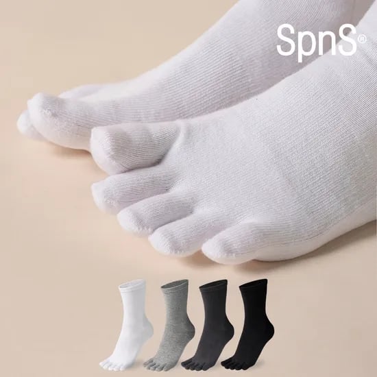 5켤레 여름용 통풍 발가락 양말 발냄새 소취 기능성 원사 남자 빅사이즈 순면 무좀 양말 N배송
