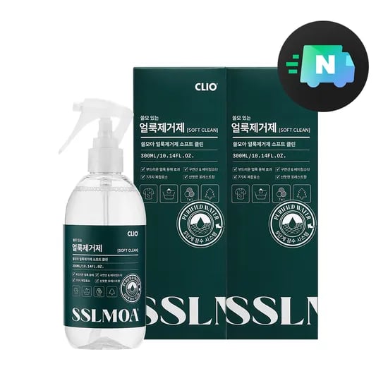 쓸모아 베이킹소다 구연산 얼룩제거제 스프레이 포레스트향 300mL 2세트