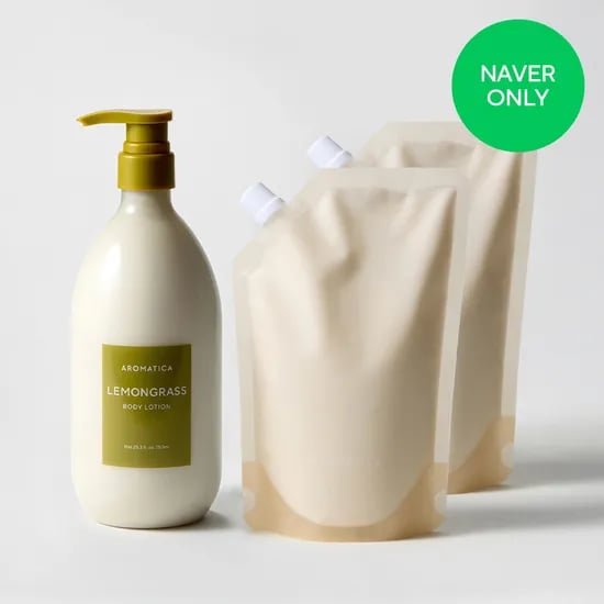 아로마티카 레몬그라스 바디로션 대용량 세트 (본품750ml+리필500mlx2개)