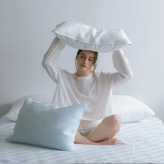 프로텍트어베드 웰어베드 듀라웰 알래스카 냉감 베개커버 화이트, 일반형 50x70cm