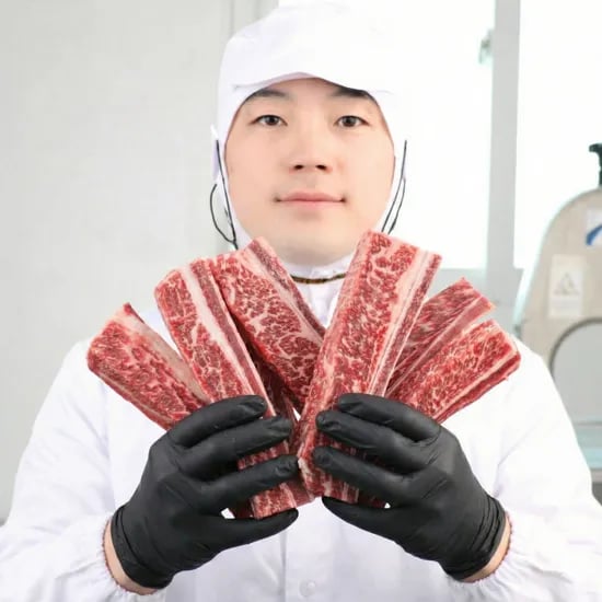 우대갈비 1kg 꽃갈비 미국산 초이스 등급 지방제거 소갈비 캠핑 구이용