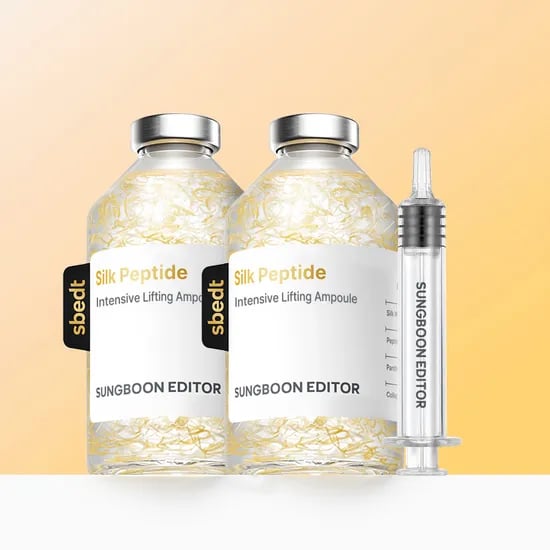 성분에디터 실크 펩타이드 인텐시브 리프팅 앰플 / 녹는 실 속탄력 60ml, 2개