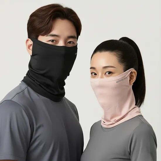 몽블랙 자외선 차단 쿨링 스포츠 마스크 2종 택1