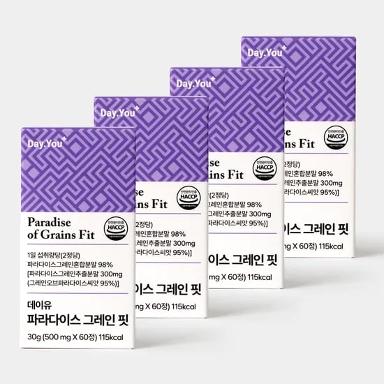 데이유 파라다이스 그레인 핏 60정, 4개