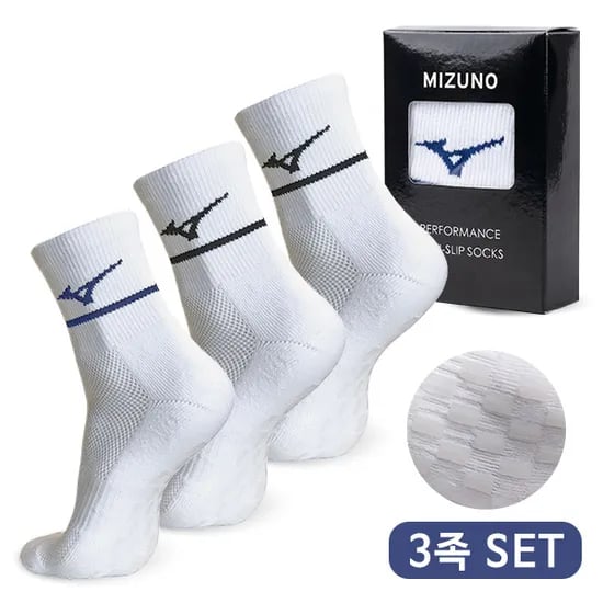 미즈노 퍼포먼스 논슬립 남성 스포츠 양말 52JK260100