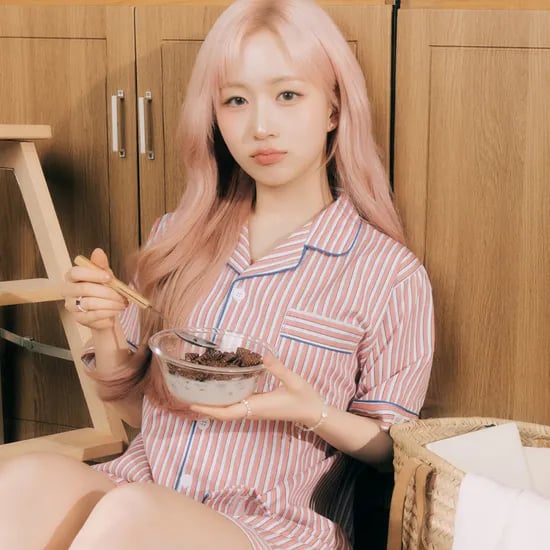 실크핏 피오니 반팔 카라 커플 잠옷 세트 여름 홈웨어
