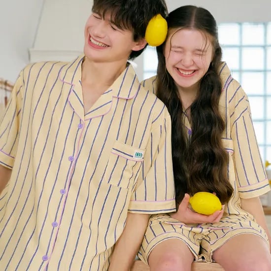 허니팟 브리즈핏 남녀공용 반팔 잠옷 세트