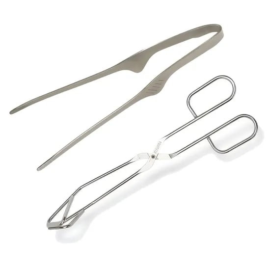 퓨어미즈키 올스텐 304 삼각 가위 집게 고기 핀셋 다용도 2개 세트