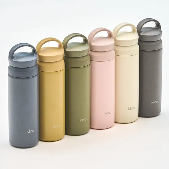 클리나 핸디온 보온보냉 스텐 손잡이 텀블러 500ml 2개