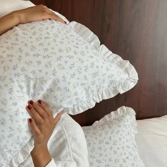 세이지 잔꽃 60수 아사 순면 에어로워싱 화사한 사계절 베개커버 5070