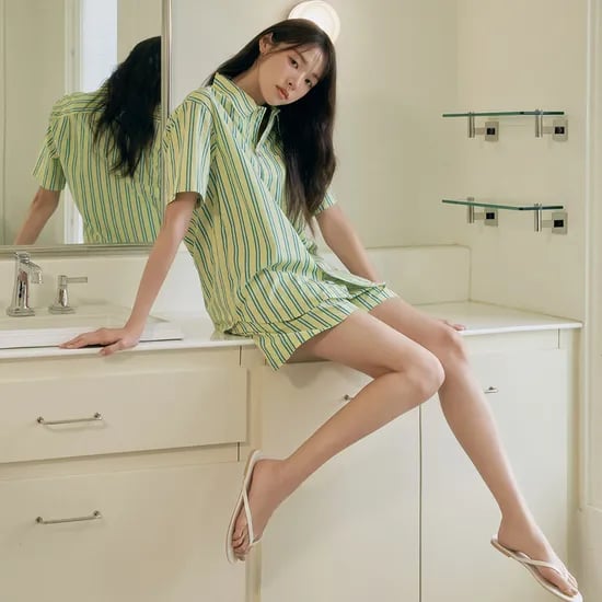 레이유 클라우드핏 스트라이프 셔츠 파자마 셋업 - 면100%
