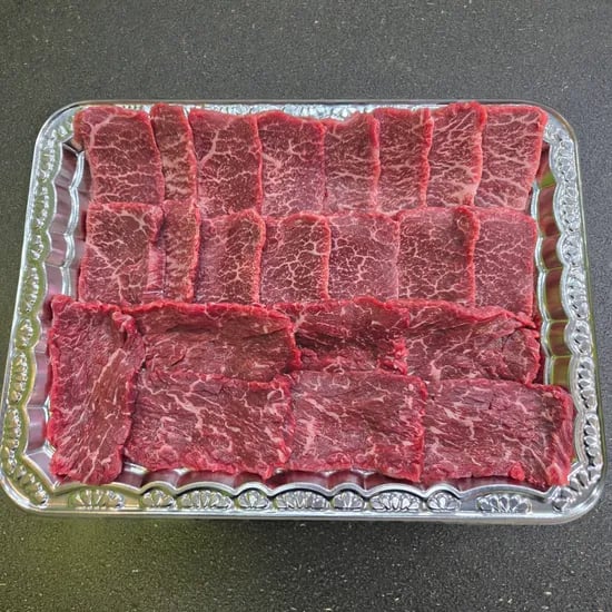1+ 한우 부채살 꽃등심 갈비살 살치살 골라담기 200g