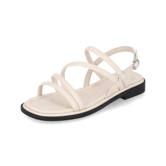 엘칸토 마쯔 여성 볼륨 스트랩 플랫 샌들 2cm LCWW58M626 2컬러 택1