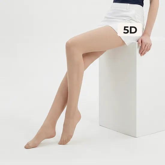 힙핑크 매끄네 슬림라인 골프스타킹 5D