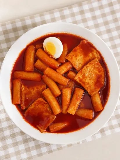 라투이 보통 로제 매콤 떡볶이 분말 밀키트 국물떡볶이 보통맛, 570g, 1개
