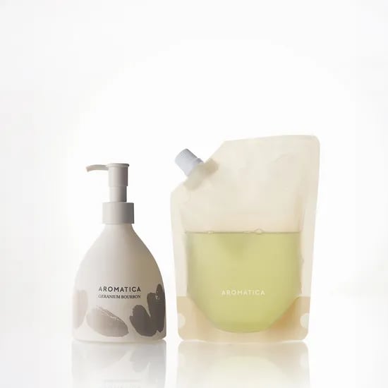 아로마티카 제라늄 버번 핸드워시 250ML+리필 300ML 손세정제 핸드케어 집들이선물 생일선물