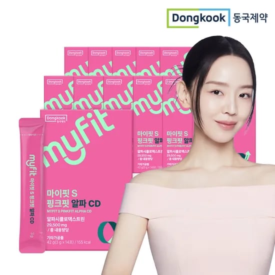 동국제약 마이핏S 알파CD 알파시디 난소화성 알파시클로덱스트린 가루 분말 14포, 12개