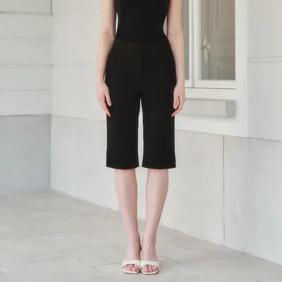 아르네 카프리 팬츠 ARNE CAPRI PANTS / BLACK