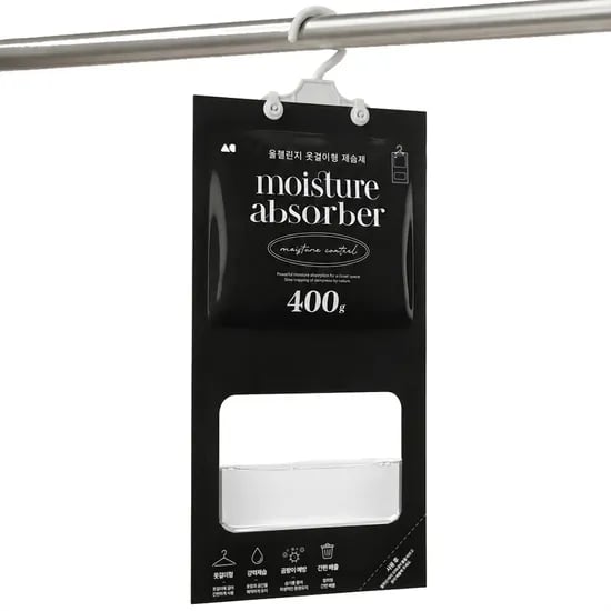 올챌린지 옷걸이 제습제 400g 10개입 옷장 옷걸이형 습기제거제