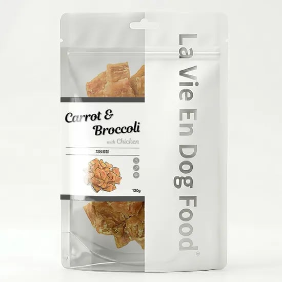 라비앙독 강아지 건강한 수제 간식 치당콜칩, 130g, 1개