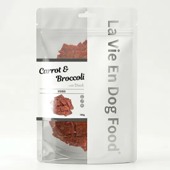 라비앙독 강아지 건강한 수제 간식 오당콜칩, 130g, 1개