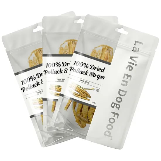 라비앙독 강아지 건강한 수제 간식 황태채, 40g, 3개