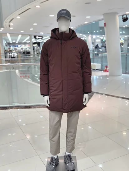 아이더 남성 코트패딩 겨울점퍼 구스다운 MW25561
