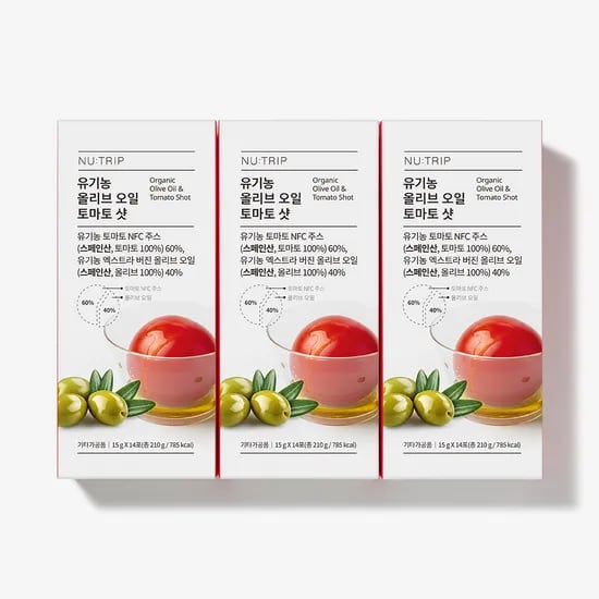 스페인산 유기농 엑스트라버진 올리브오일 스틱 토마토 올토샷 라이코펜 14포, 3개