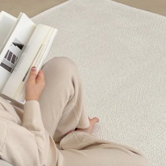 부클레 사계절 러그 거실 인테리어 논슬립 Boucle Rug 오프화이트 200x300cm
