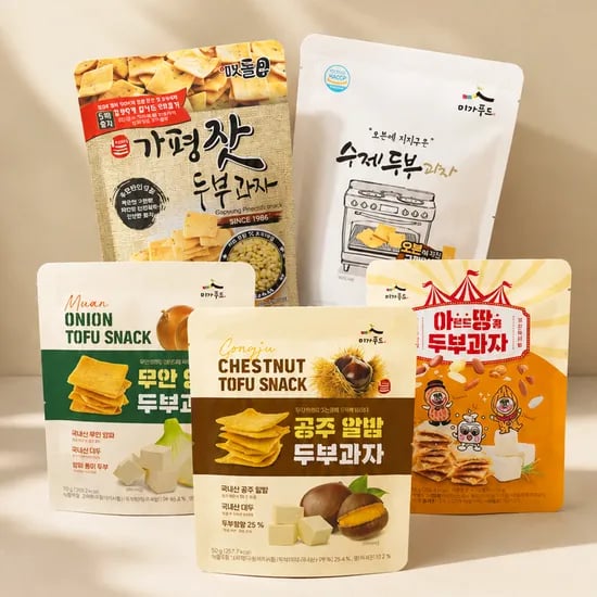 두부과자 5종 체험팩