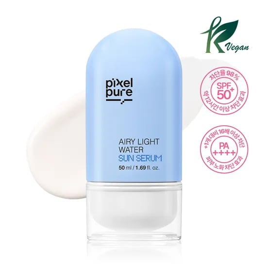 픽셀퓨어 에어리 라이트 워터 선 세럼 50ml