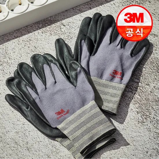 3M 슈퍼터프 NBR 터치 플러스 안전장갑 (M) 10켤레