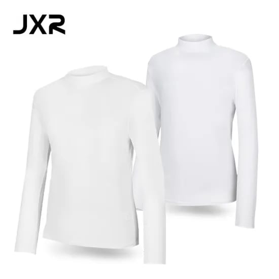 JXR 발란스스킨 UV 차단 기능성 냉감 터틀넥 남성 여성 골프 이너웨어 티셔츠