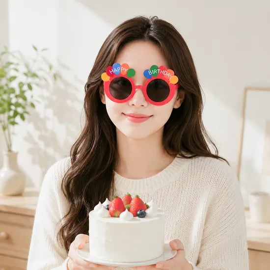 생일 축하 파티용품 생일안경 파티안경