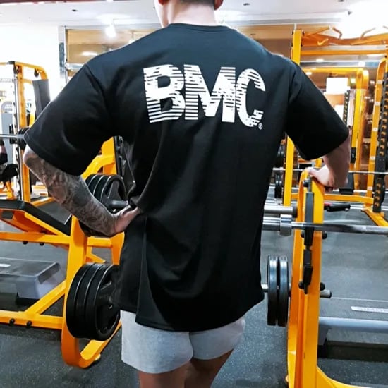 비스트모드 월드맵 남자 짐웨어 헬스 오버핏 반팔 티셔츠 블랙화이트 BSMD