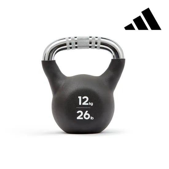 아디다스 아이언 케틀벨 크로스핏 웨이트 트레이닝 스쿼트 운동 용품 12kg, 1개