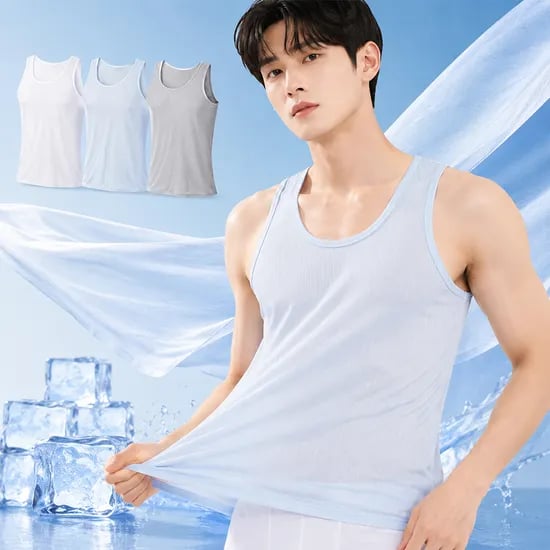 스페클로 인견후라이스 남성 쿨런닝 메리야스 냉감 민소매 1매