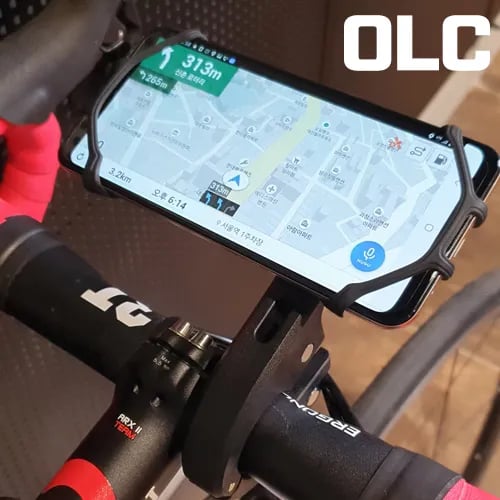 OLC 자전거 핸드폰거치대 전기자전거 미니벨로 휴대폰 마운트 OPM-01