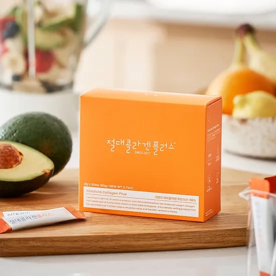 절대콜라겐 플러스 비오틴 1+1 저분자 펩타이드 피쉬 어류 어린 가루 120g